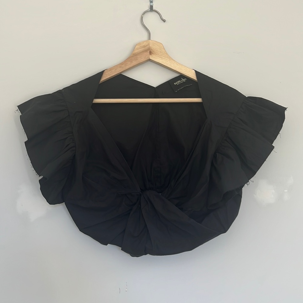 Rachel comey black crop top